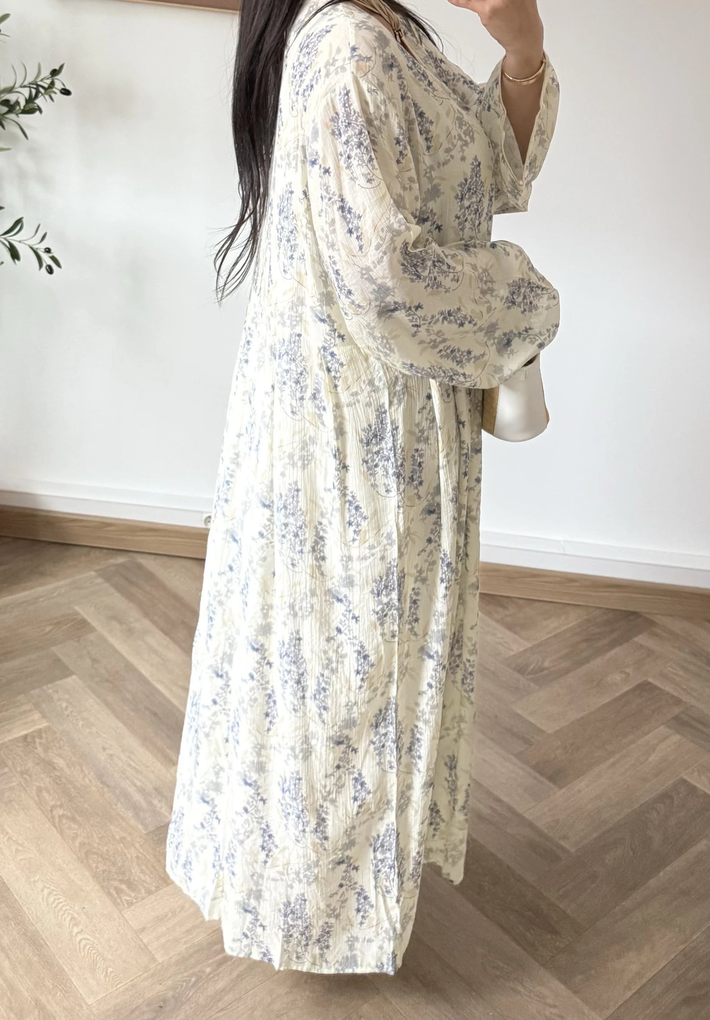 Robe longue Violette